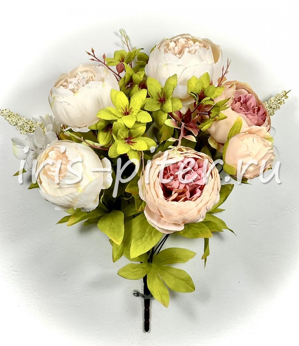 Букет пион 13вет