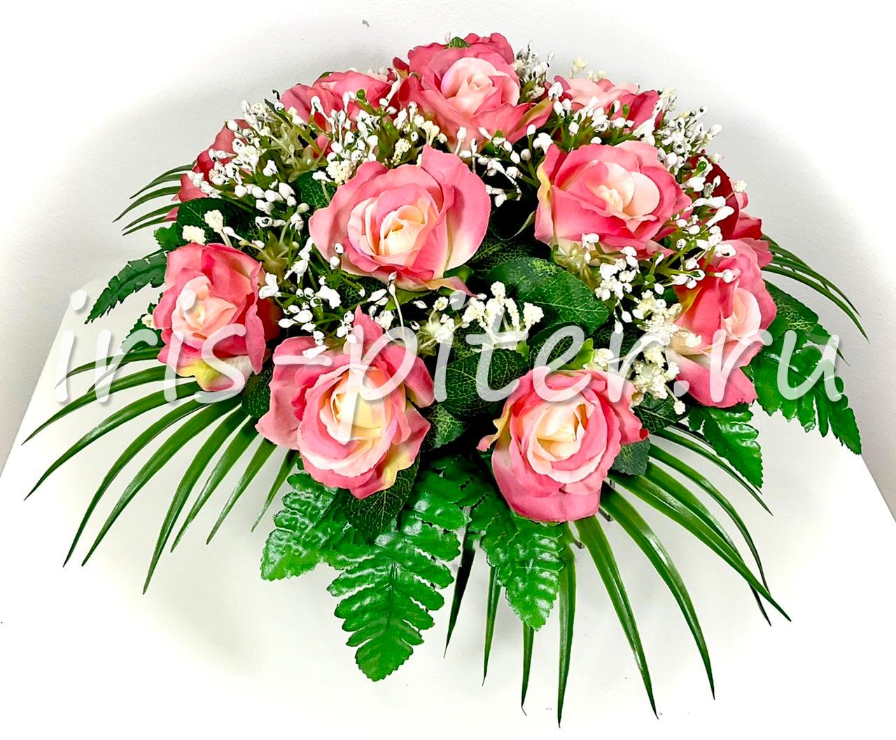 Полянка с розой 