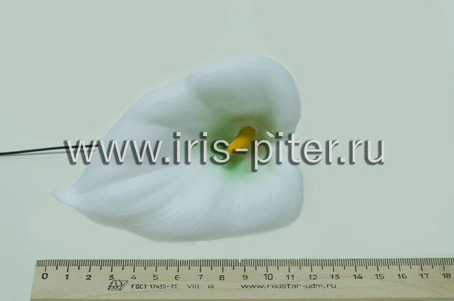 Голова каллы малой пластмассовая