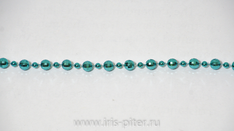 Гирлянда «многогранники» бирюзовая