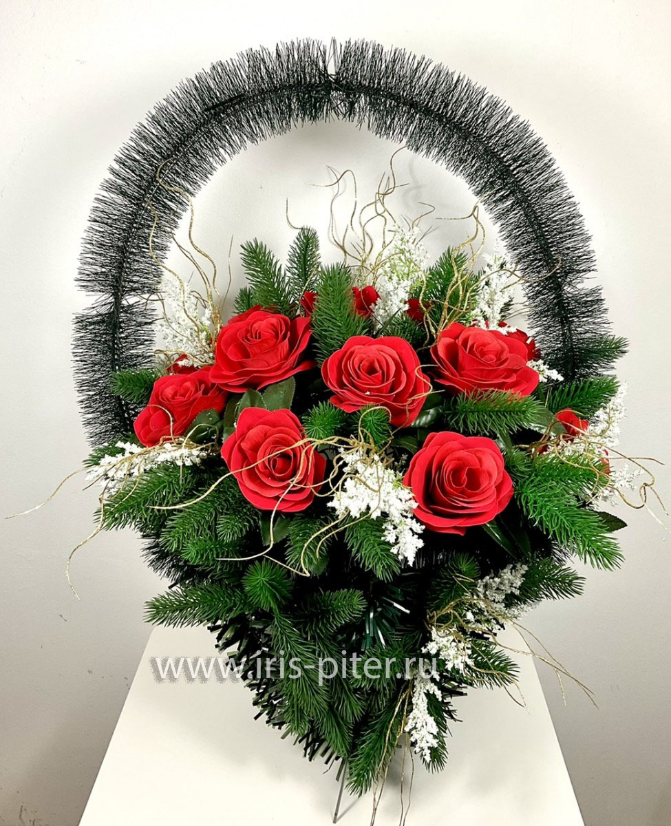 Корзина с розой