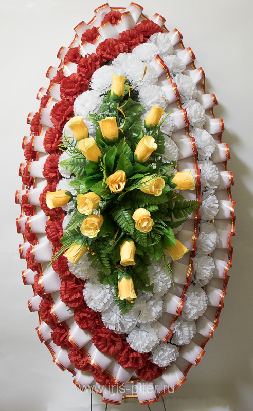 Венок большой "Салют" 140