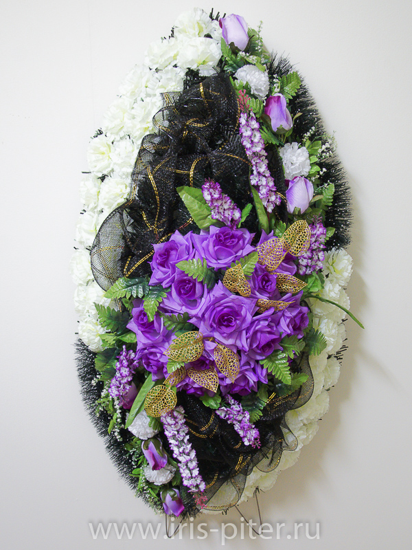 Венок большой с сеткой
