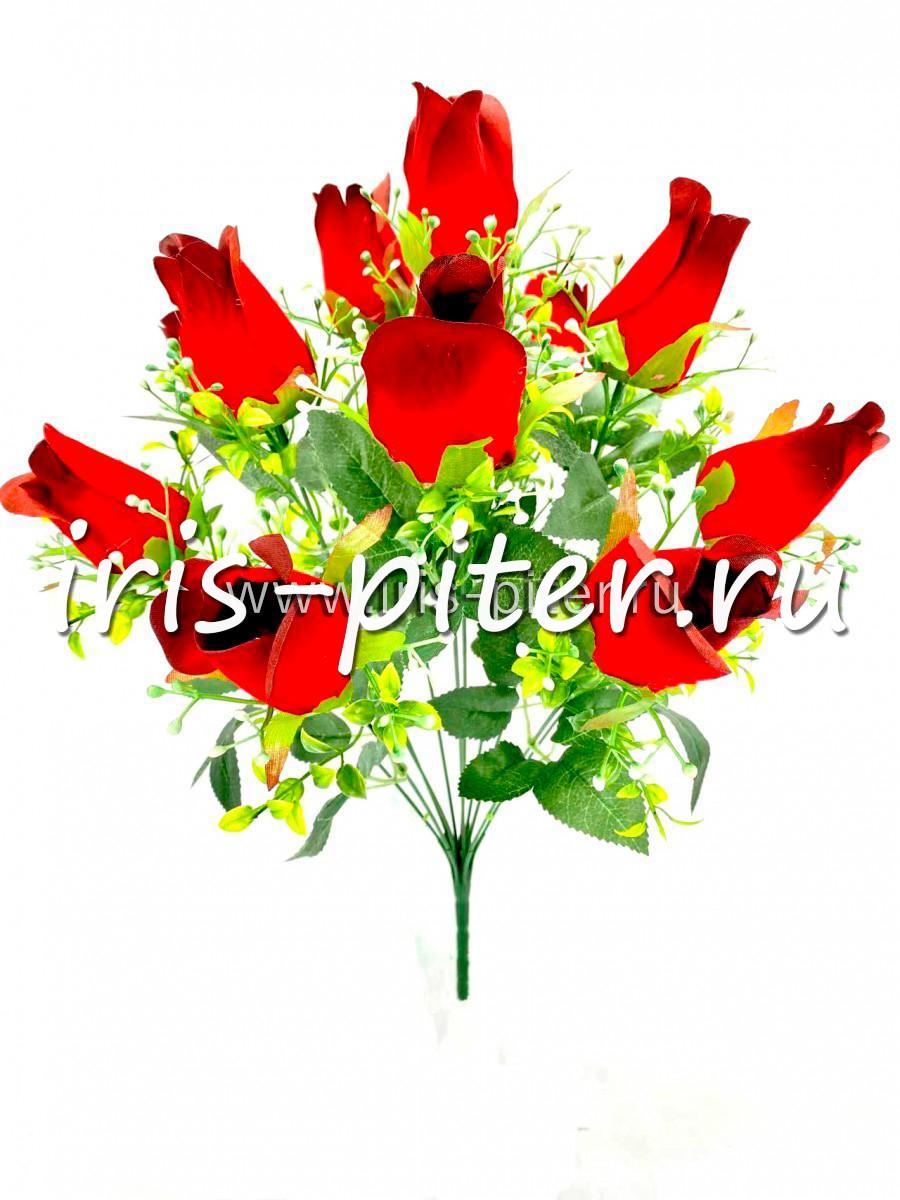 Букет роза 11г бут бархатная