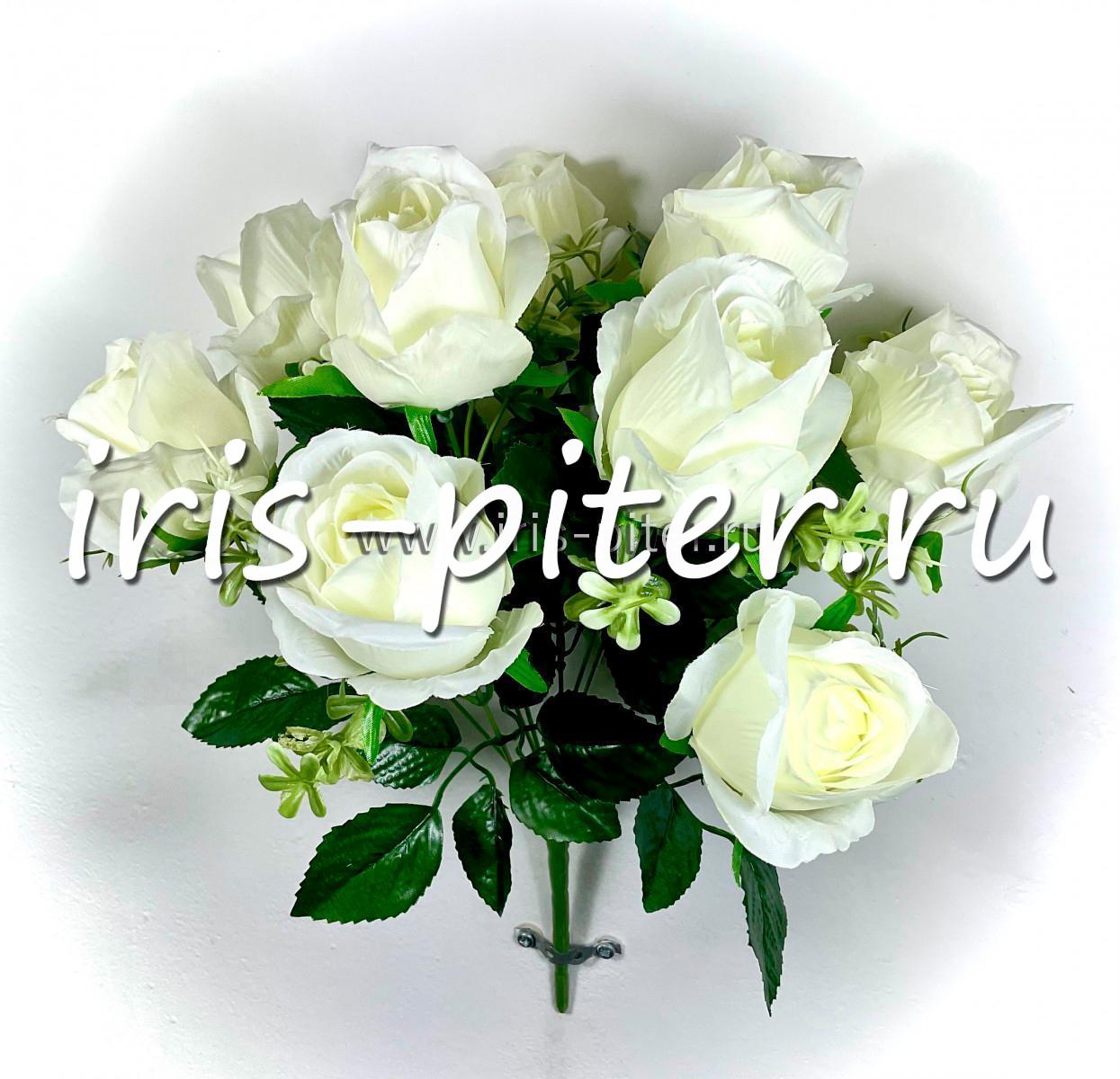 Букет роза 9г полубутон 