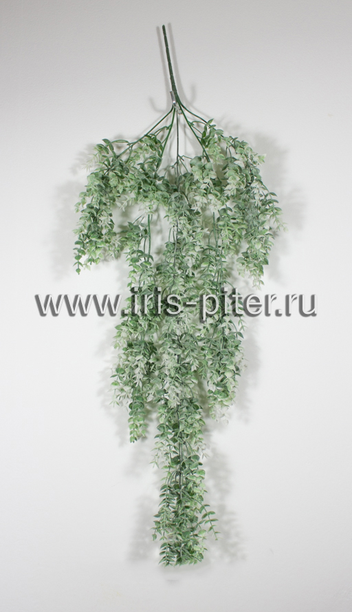 Ветка самшит белая с напылением