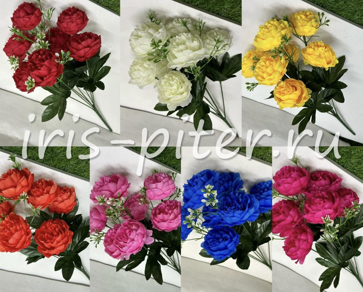 Букет пион 7г 