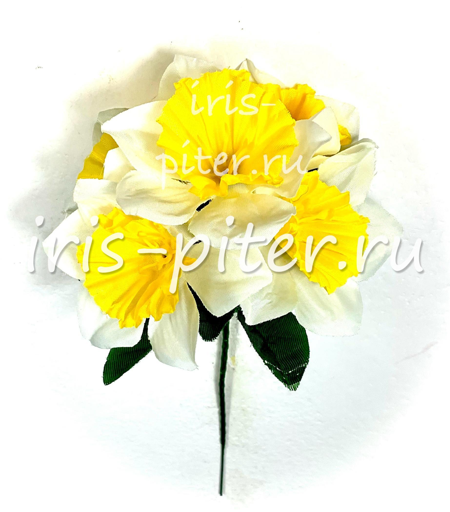 Букет нарцисс 5г естественные цвета