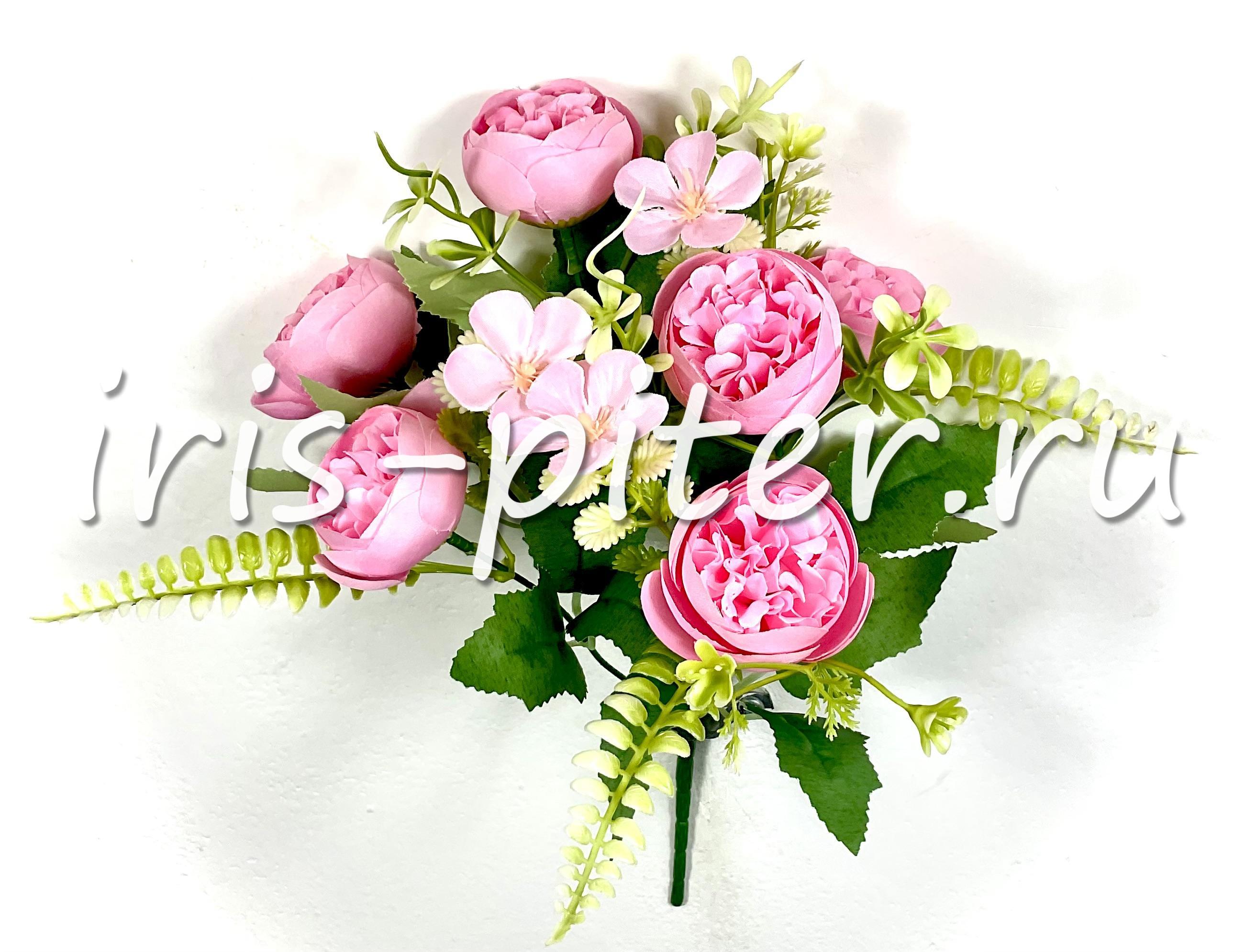 Букет роза 6г пионовидная