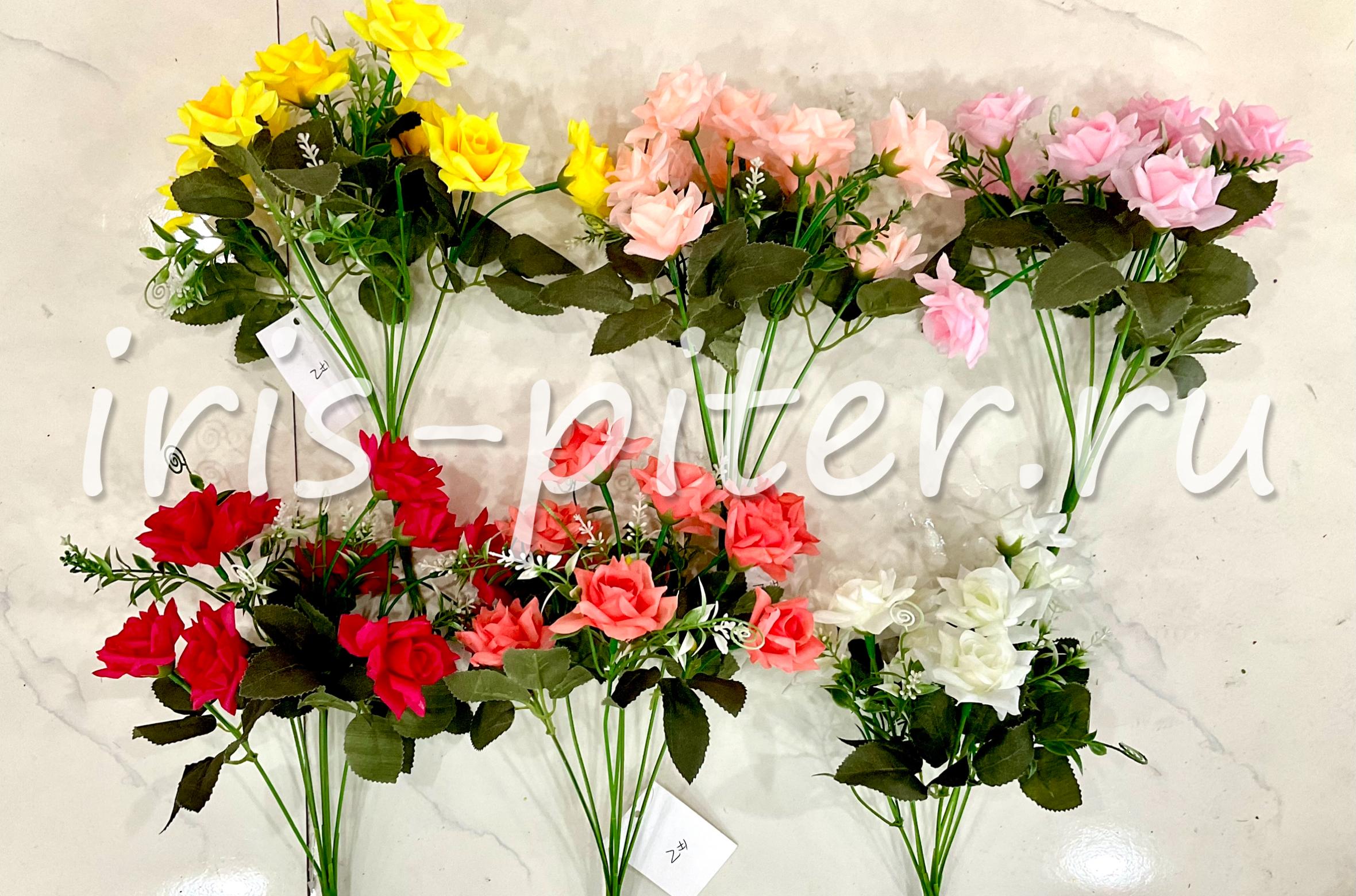 Букет роза 10г раскр острая