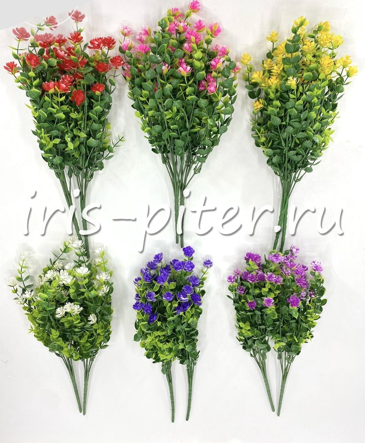 Букет каланхое пластм 7вет 15г