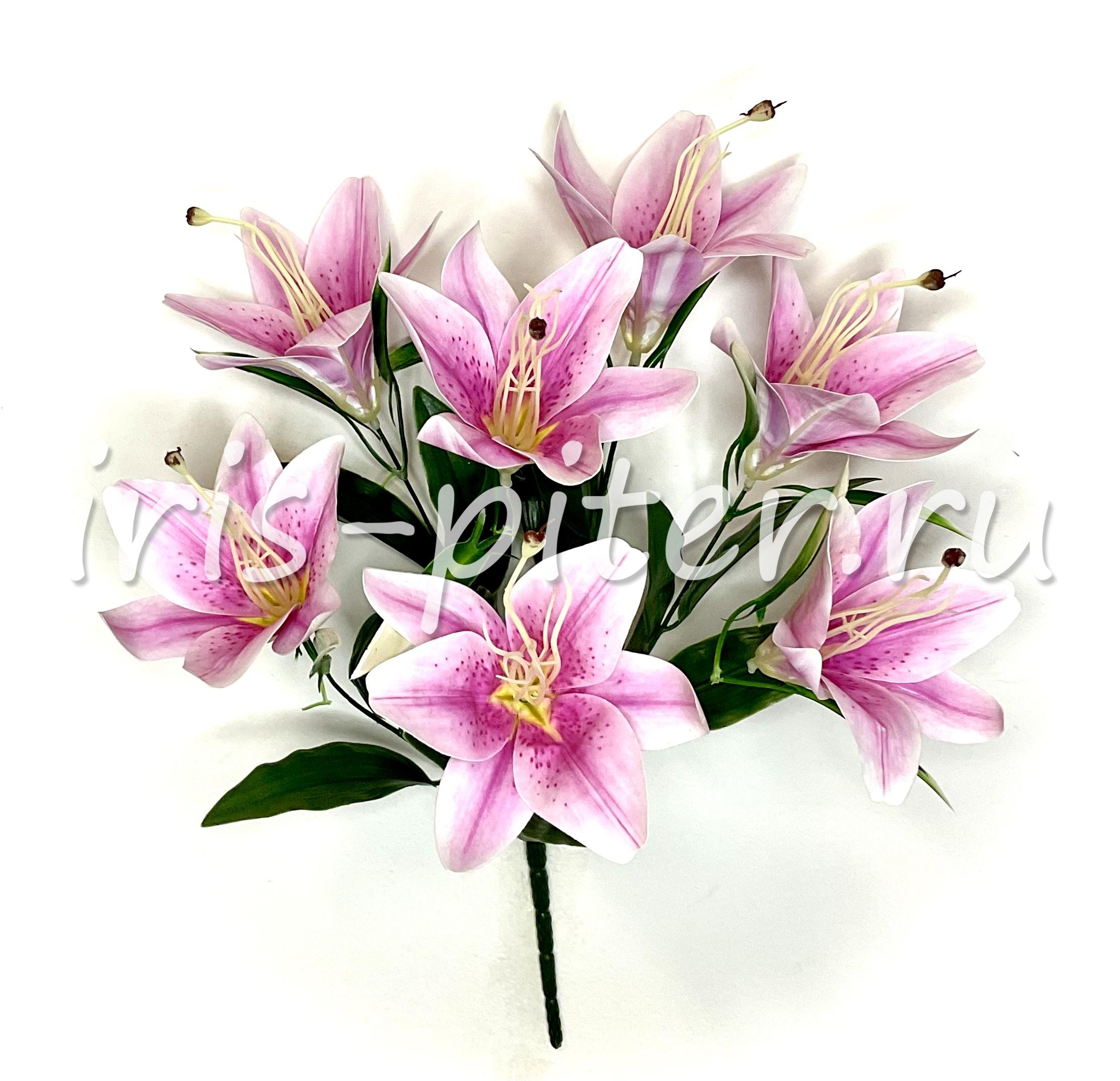 Букет лилия 7г латекс собранная