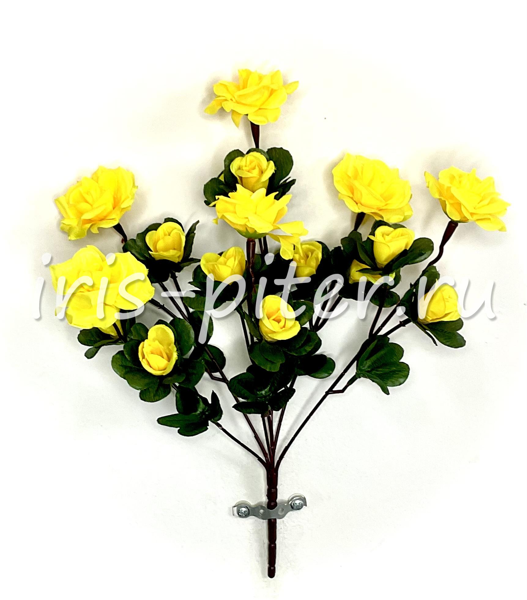 Букет роза 6г 12бут атласная