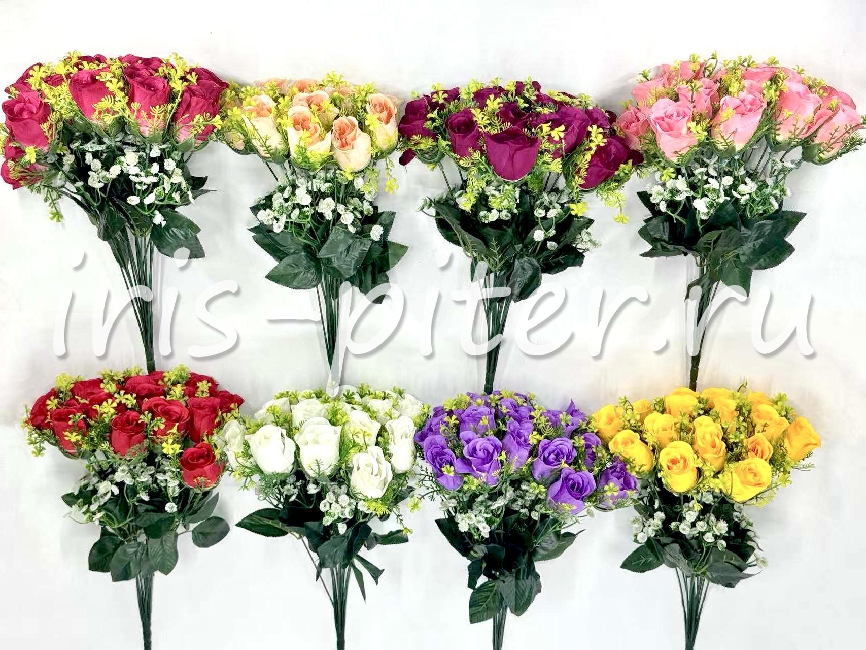 Букет роза 15г бутон