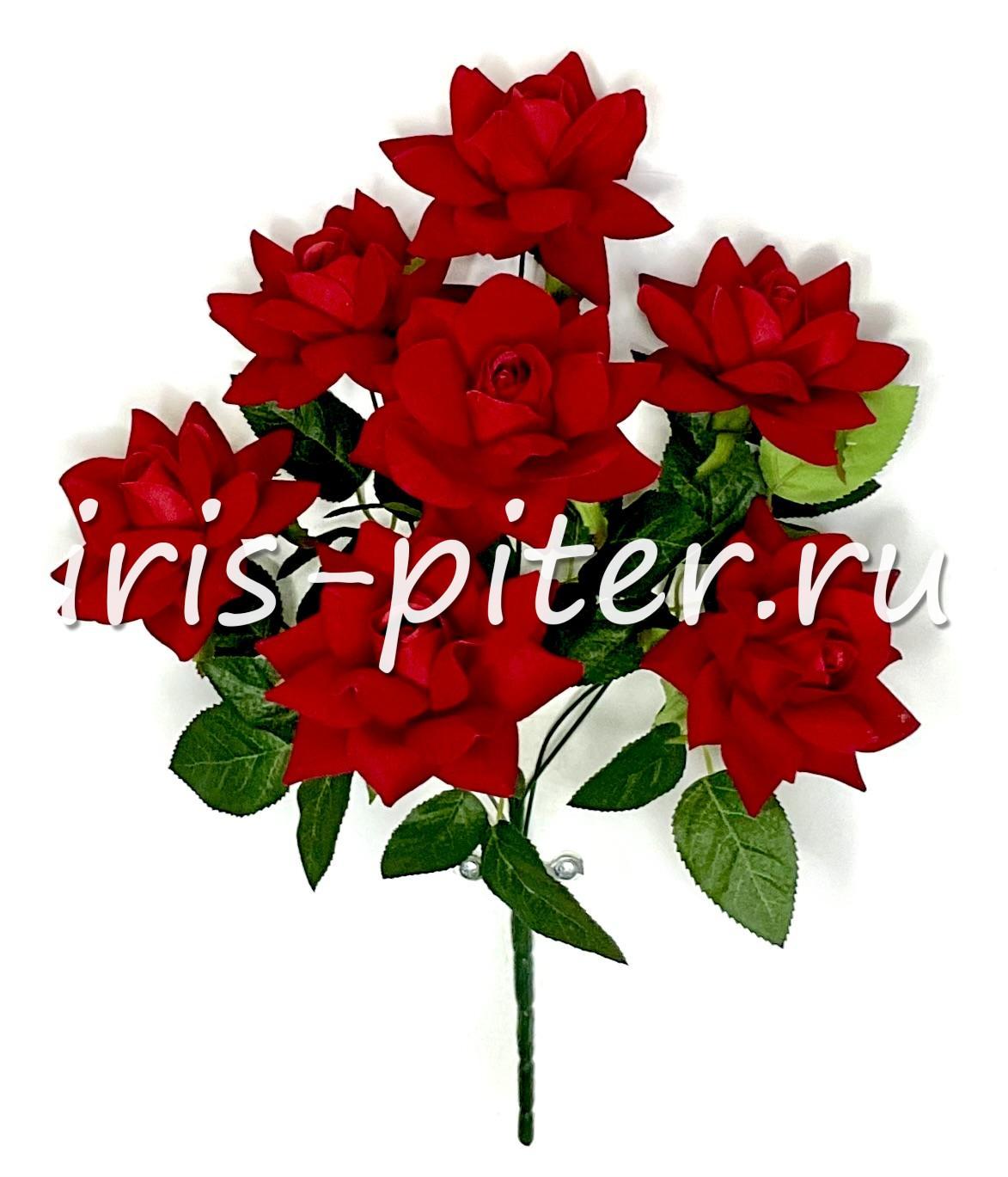 Букет роза 7г барх раскрытая