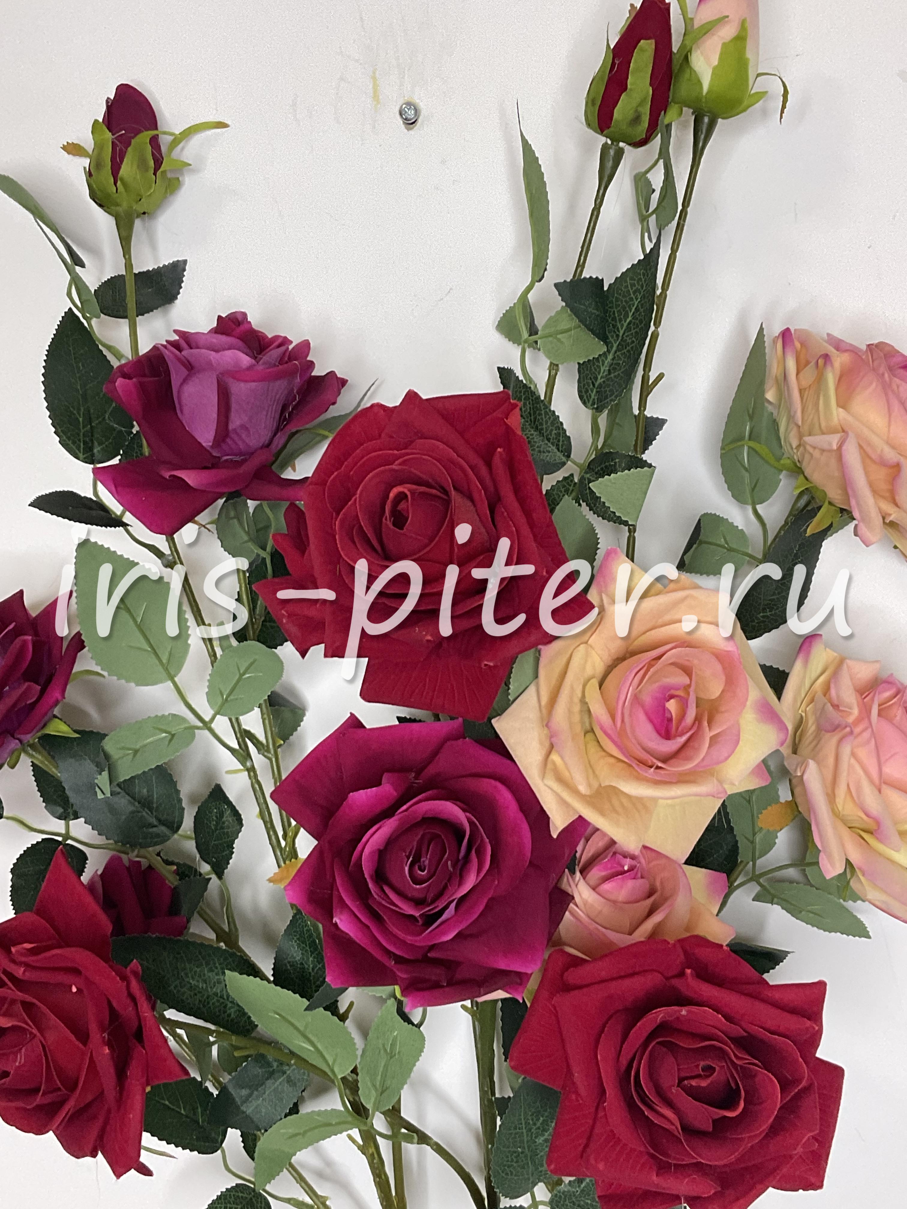 Ветка роза 4г 1бут барх