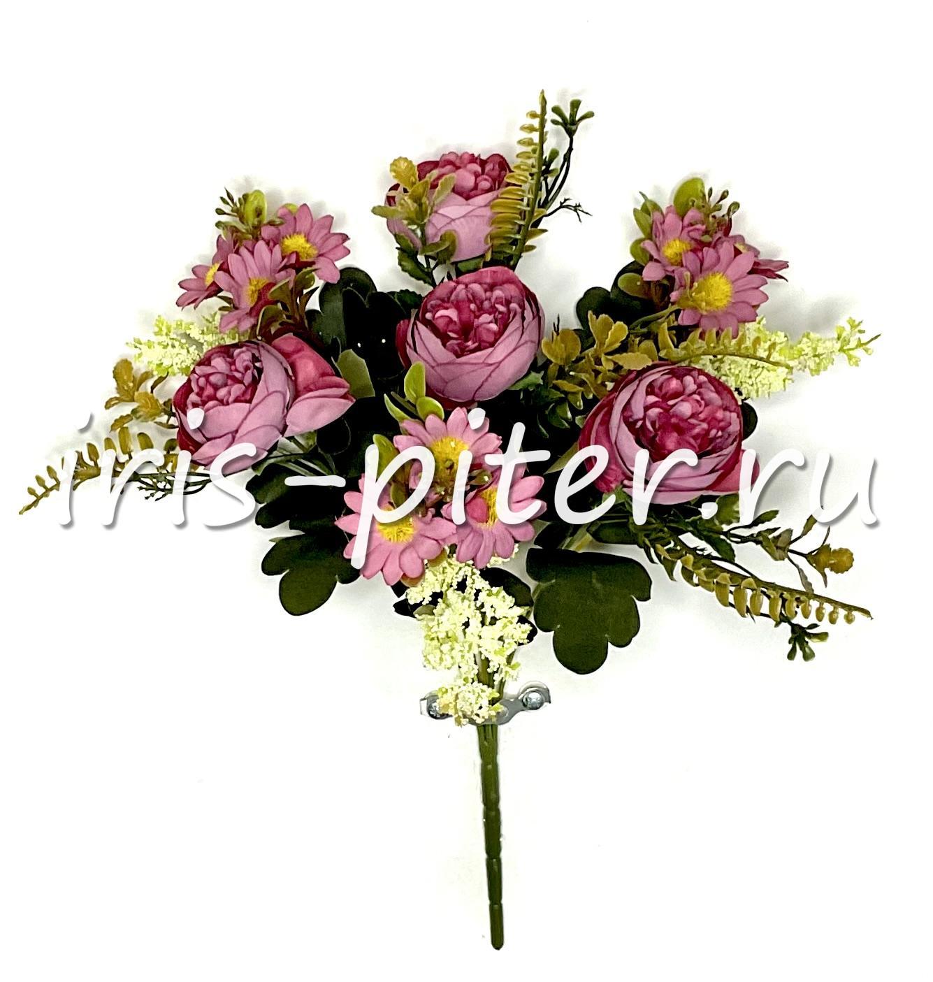 Букет пион 7г флористич