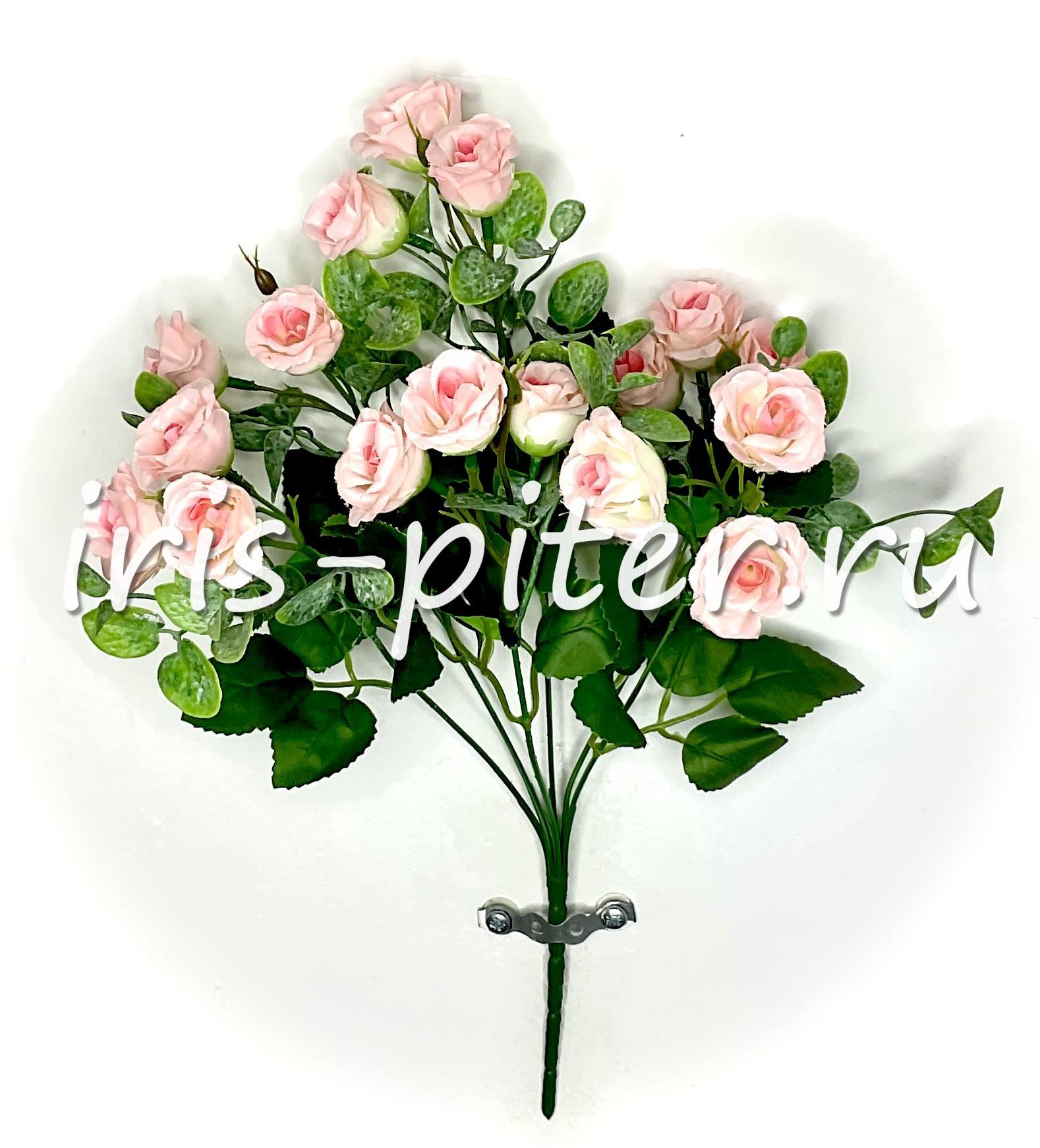 Букет роза 18г полубутон