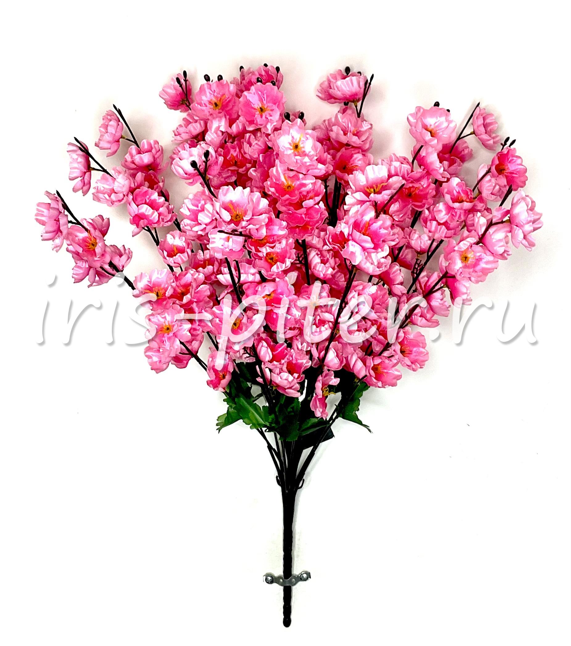 Букет сакура 18вет атласная 