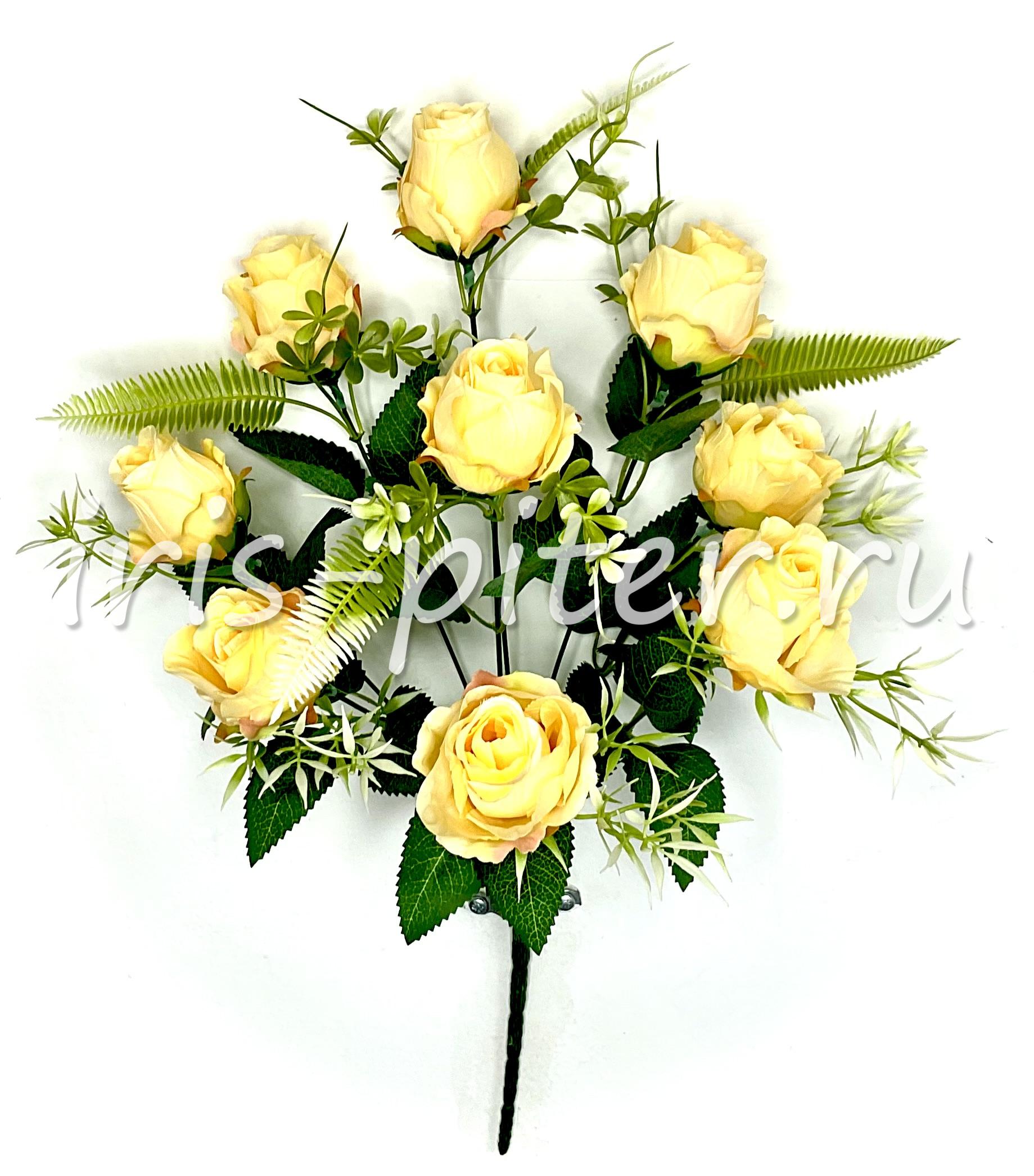 Букет роза 9г бутон 