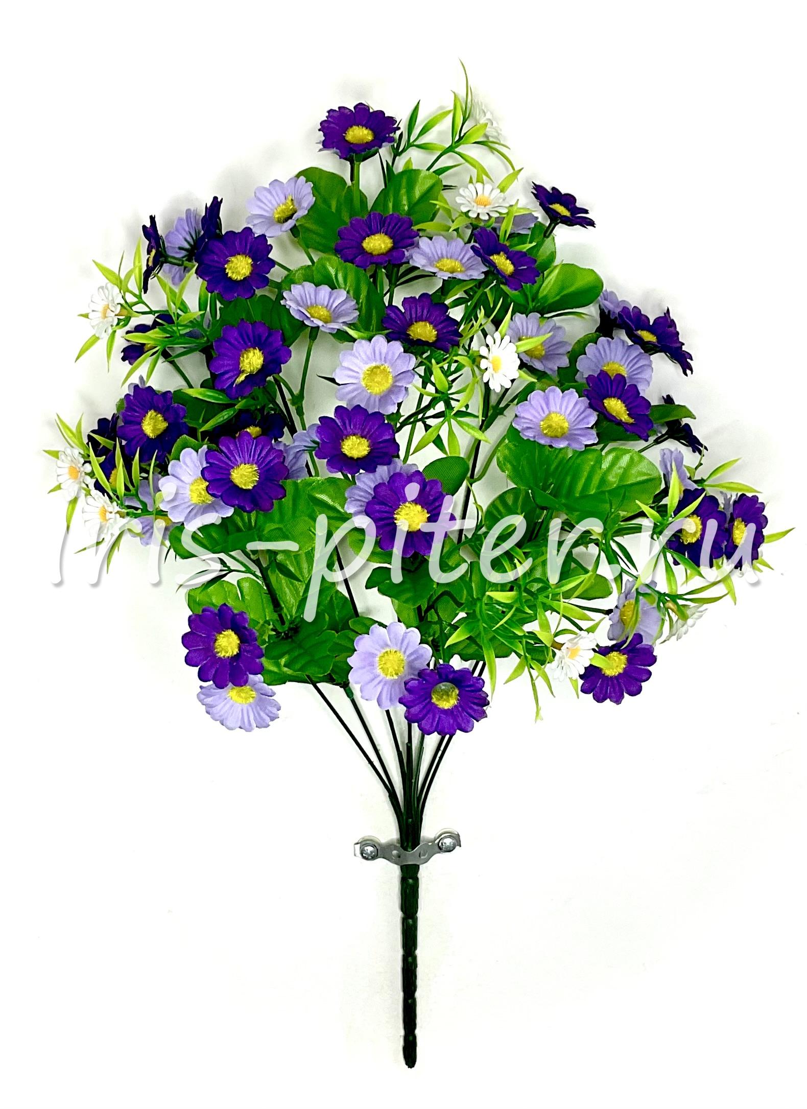 Букет ромашка 9вет 54г двухцветна